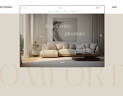 Project thumbnail - Furniture Store UI/UX Website Design