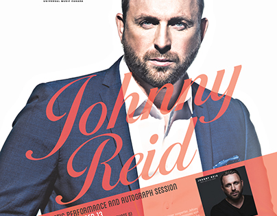 Johnny Reid Concert Poster