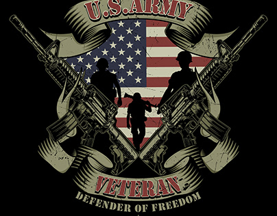 Us Army T-shirt Design