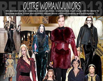 Fashion Trend Mood Board: Woman AW13
