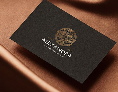 Alexandra Spa and Oriental Bath Logo and Branding