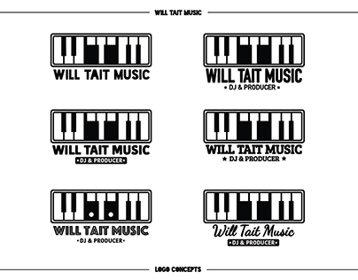 Will Tait Music | Logo Designs | Promo CD Designs