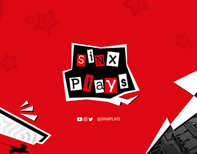 Persona 5 style banner
