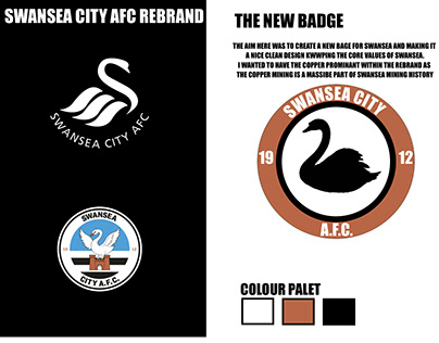 Project thumbnail - Swansea City Rebrand
