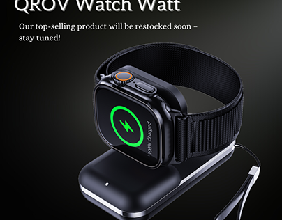 QROV Apple Watch Wireless Charger