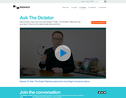 Ask The Dictator - Landing Page