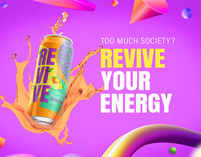 Project thumbnail - Revive - Energy Drink