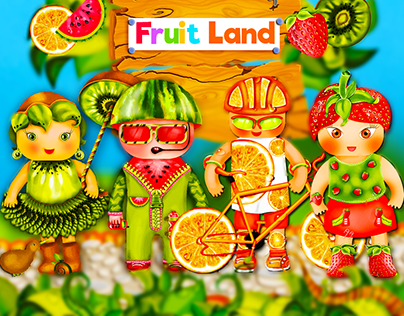 Fruitland Educational Healthy Eating and Counting app