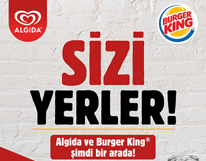 Sizi yerler! Algida ve Burger King / Bumper- KV