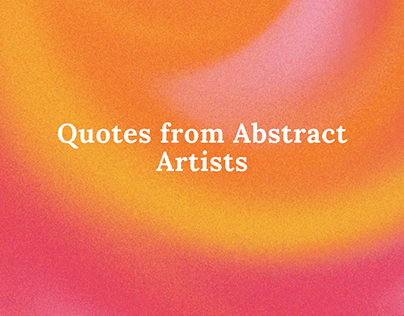 Abstract Artists quotes