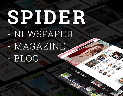 Spider - Newspaper, Magazine & Blog Theme