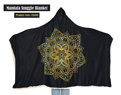 Mandala Snuggle Blanket