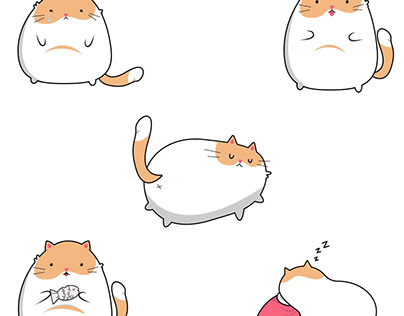 Cat, cute, doodle