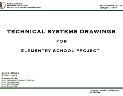 Technical System Drawing for Elementary School