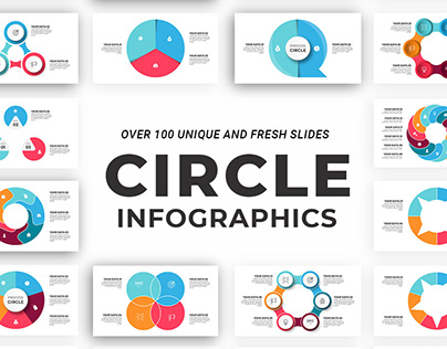 Circle Infographics Diagrams