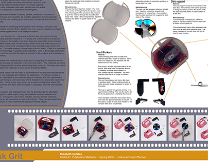 Product Material Diagram Poster | Graduate Work