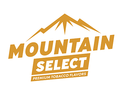 Mountain Select E-Liquid Logo, Branding & Labels