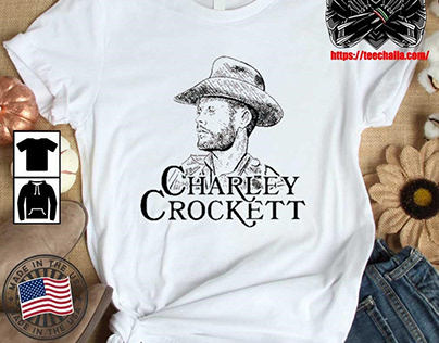 Official Charley Crockett Cc Portrait T-shirt