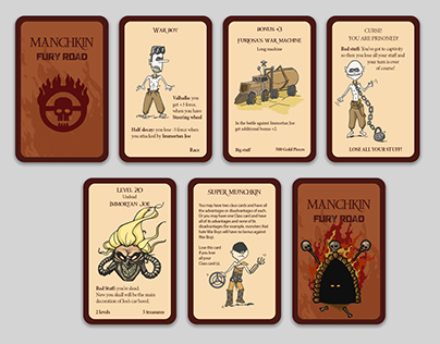 Munchkin card game - Mad Max Fury road