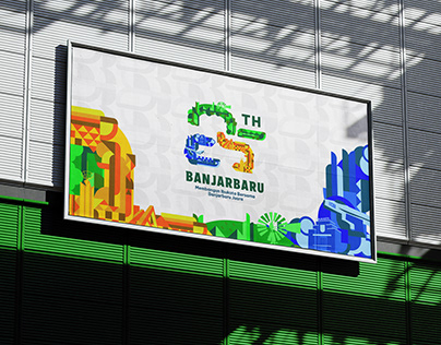 Project thumbnail - Banjarbaru Anniversary Logo Design 25