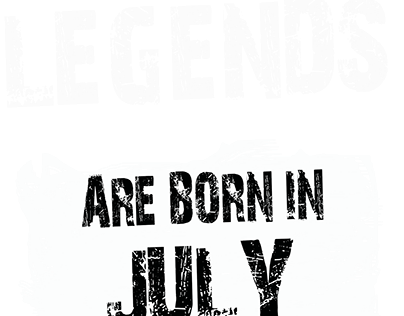 LEGENDS BORN IN JULY