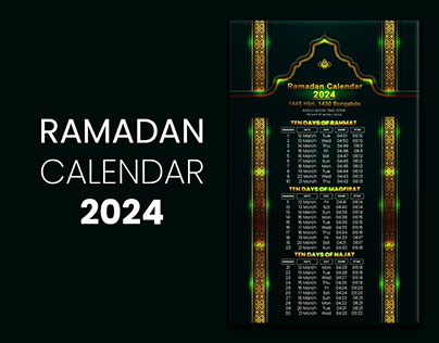 Ramadan calendar 2024