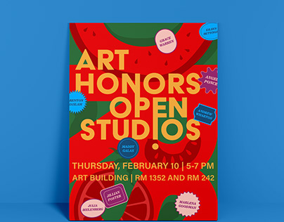 UCSB Open Studios Flyer