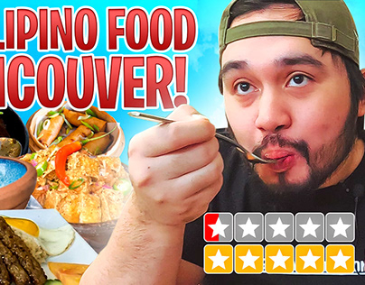 Food Reviewer Youtube Thumbnail