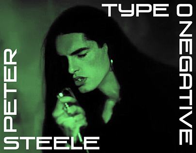 Концепт сайта — Peter Steele | Website Type O Negative