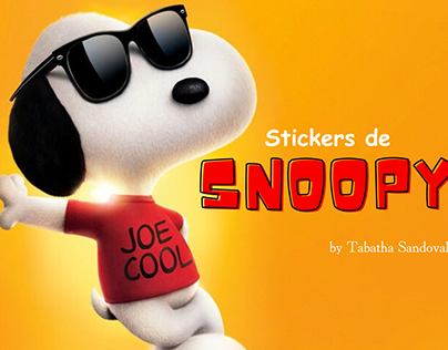 Stickers de Snoopy