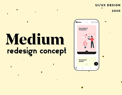 Medium Redesign Concept
