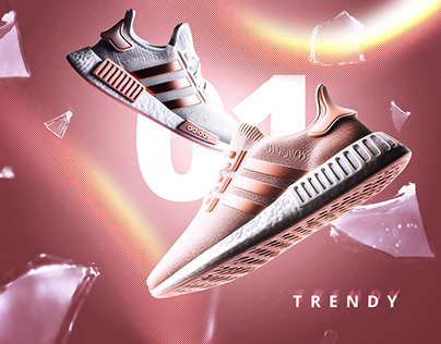Adidas Rose Gold Sneakers | OUR DESIGN Series