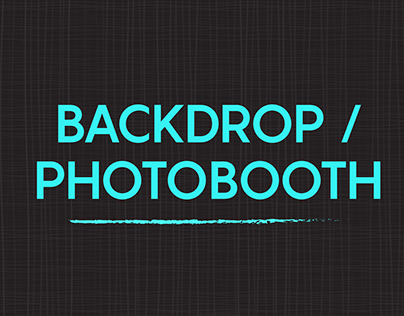 Backdrop / Photobooth Design