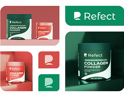 collagen powder | branding and packaging