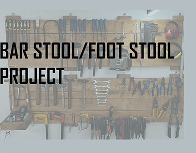 Bar stool/foot stool project