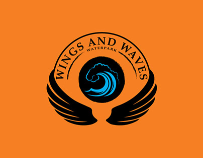 WINGS AND WAVES WATER PARK LOGO