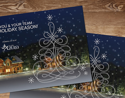 Azura Holidays 2014 Scroll-Art ecard