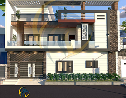 Front Elevation Design Double Story