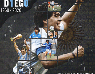 Diego Armando Maradona | Appreciation Poster |