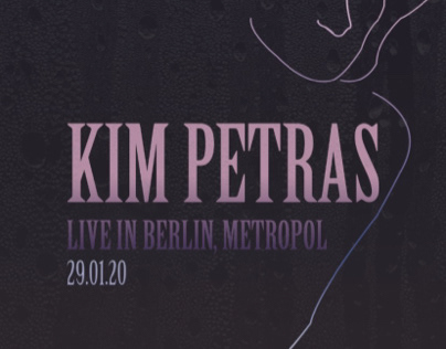Kim Petras - Clarity Tour Poster