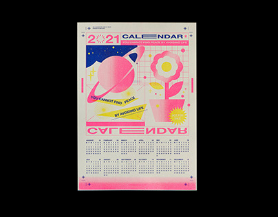2021 Calendar Poster Design