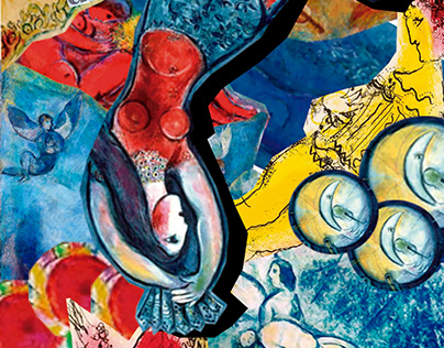 Postal - Marc Chagall