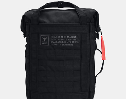 FW21 UA Project Rock Box Duffle Backpack