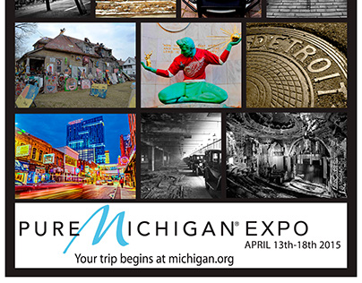 Pure Michigan Expo Ad Poster