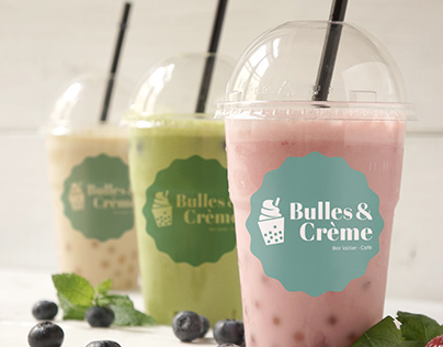 Logo | Bulles et Crème