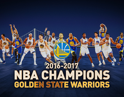 Warriors NBA Championship Blu-Ray Title Page 2017