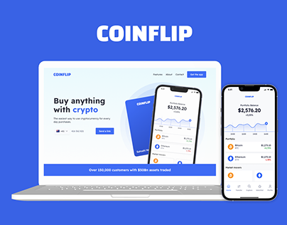 Crypto Website for CoinFlip