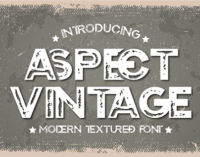 Free Font - Aspect Vintage Font