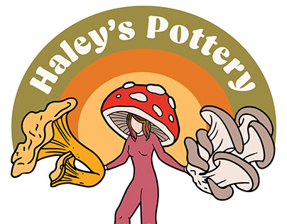 Haley's Pottery logo and Style Guide LOGO
