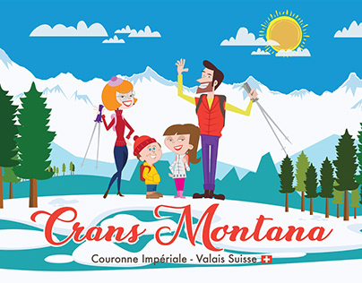 Ilustração 03 | Série: Crans Montana - Suíça